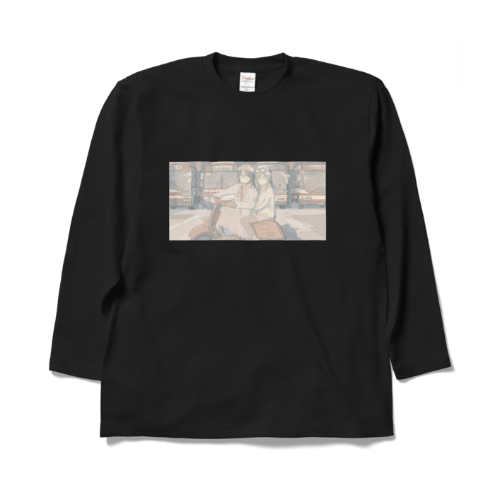 ロングスリーブTシャツ - XL - ブラック