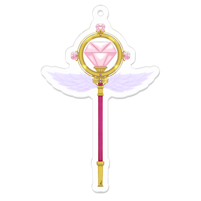 アクリルキーホルダー - 70 x 70 (mm)