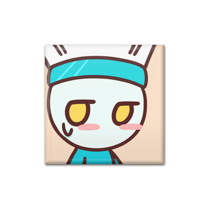 缶バッジ - 四角形40mm