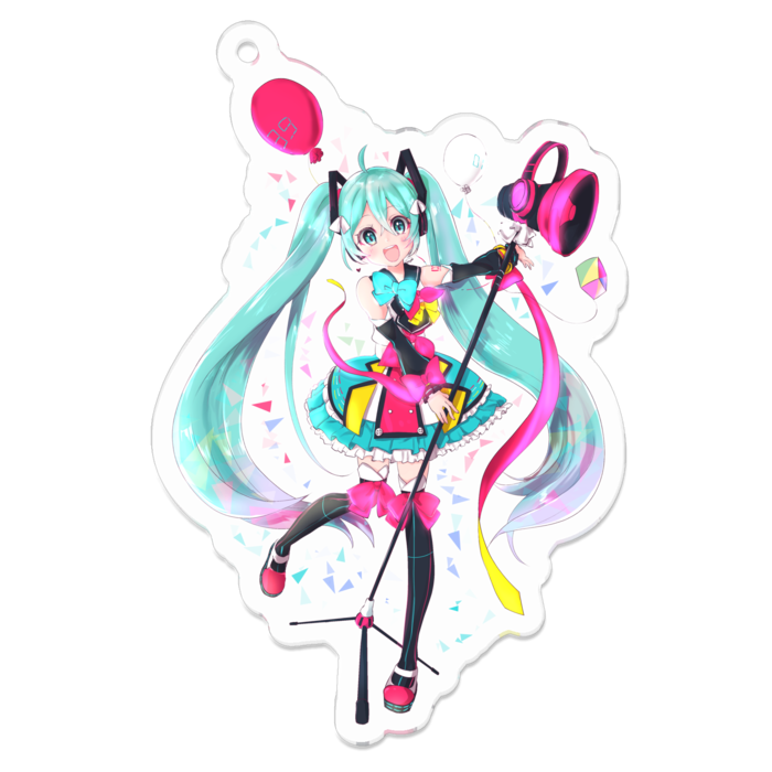 アクリルキーホルダー - 70 x 70 (mm)