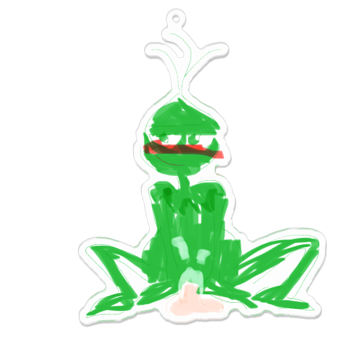 アクリルキーホルダー - 100 x 100 (mm)