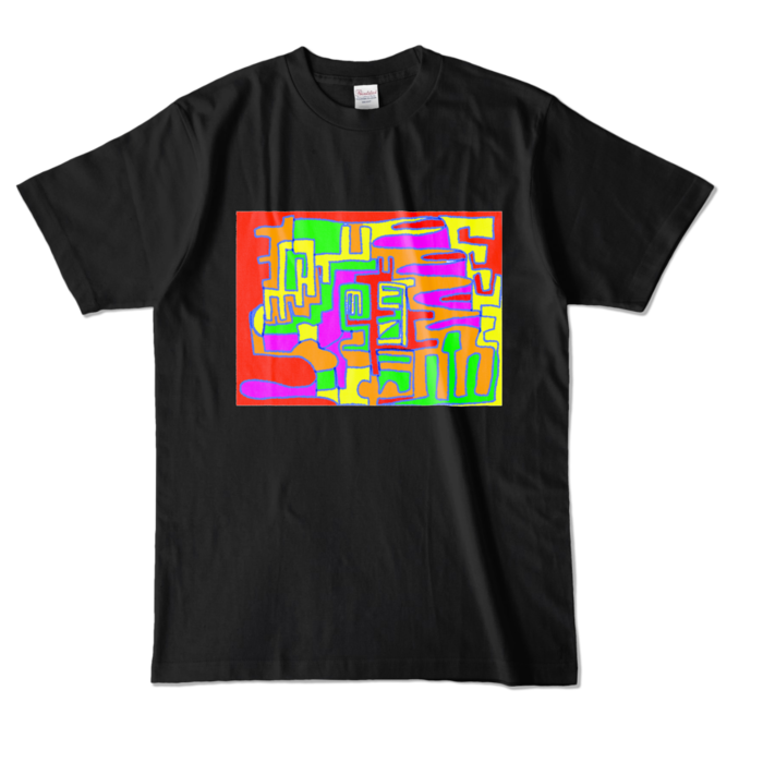 カラーTシャツ - L - ブラック (濃色)