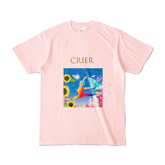 カラーTシャツ - S - ライトピンク (淡色)