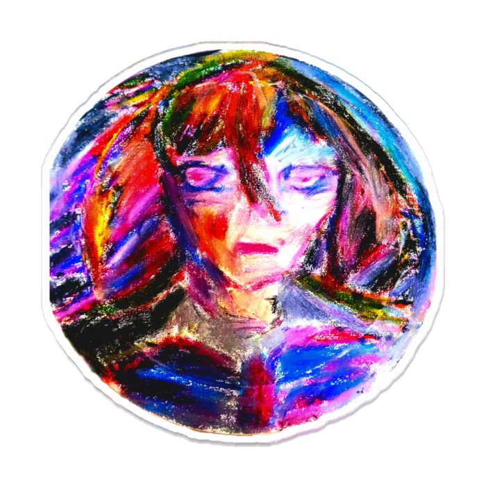 アクリルバッジ - 100 x 100 (mm)