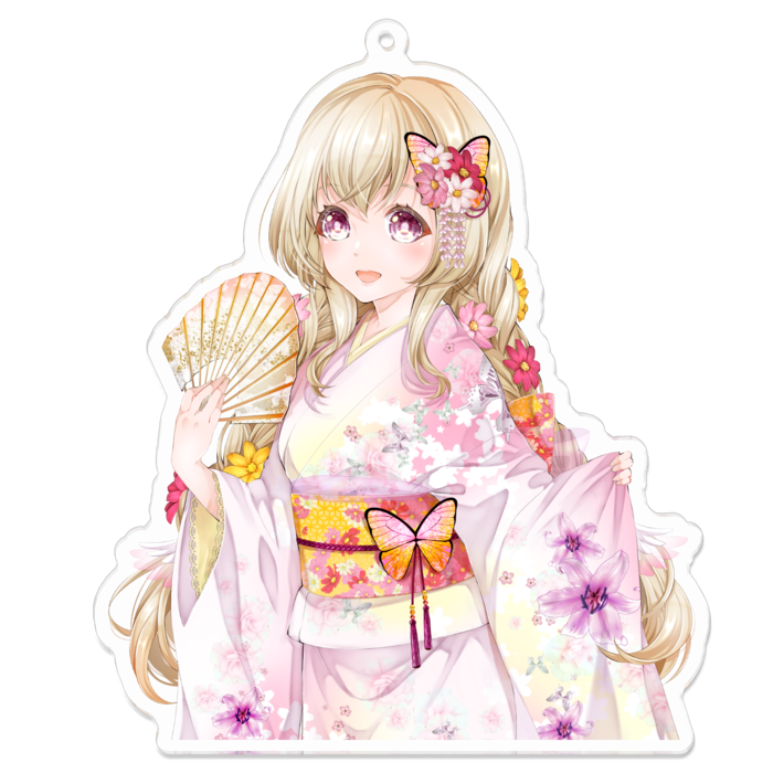 アクリルキーホルダー - 100 x 100 (mm)