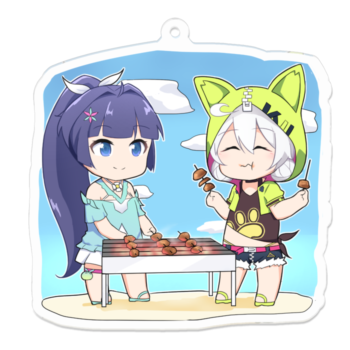 アクリルキーホルダー - 70 x 70 (mm)