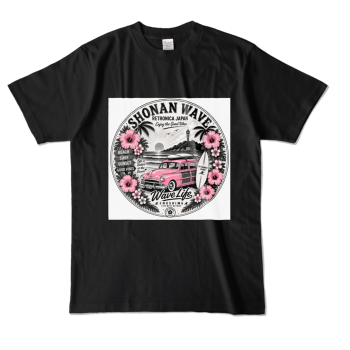 カラーTシャツ - L - ブラック (濃色)