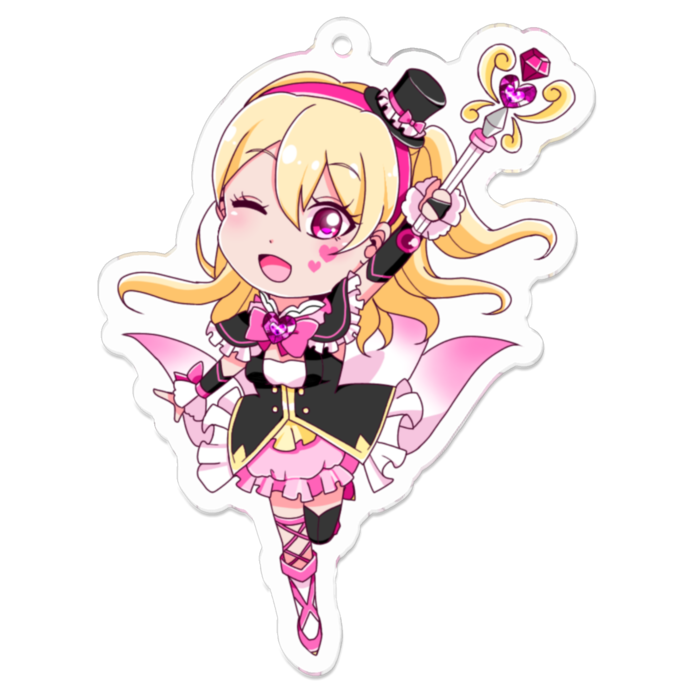 アクリルキーホルダー - 70 x 70 (mm)