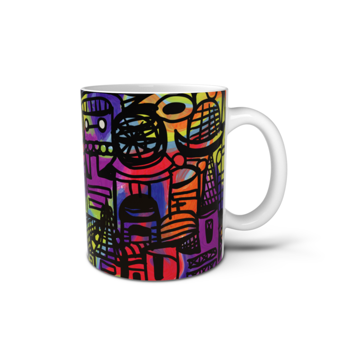 マグカップ - 直径 8 cm / 高さ 9.5 cm