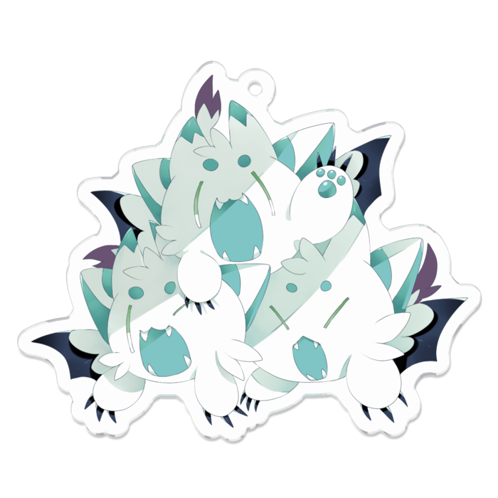 アクリルキーホルダー - 70 x 70 (mm)