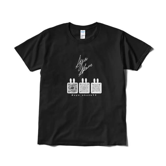 【『明音亜弥推し』配慮ver】 Tシャツ- L - ブラック