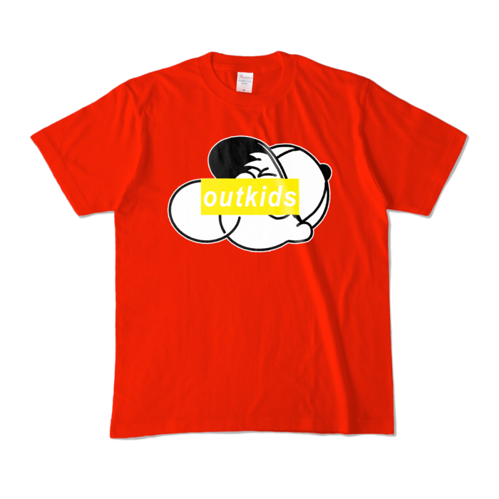 カラーTシャツ - M - レッド (濃色)