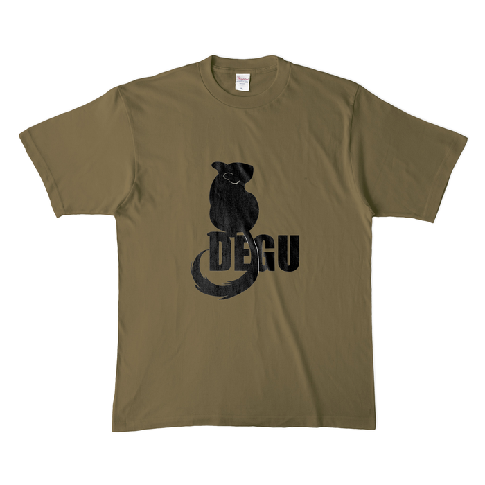 カラーTシャツ(濃色) - XL - オリーブ