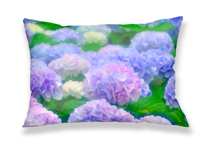 枕カバー - 43x63cm - 両面水彩風