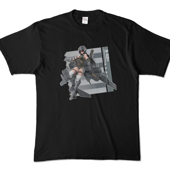 カラーTシャツ - XL - ブラック (濃色)