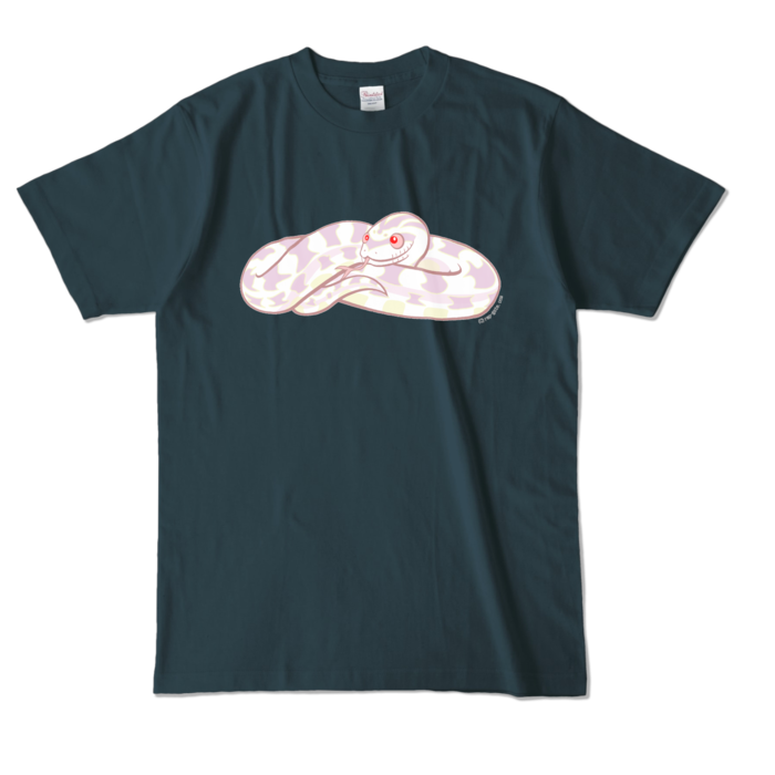 カラーTシャツ - L - デニム (濃色)