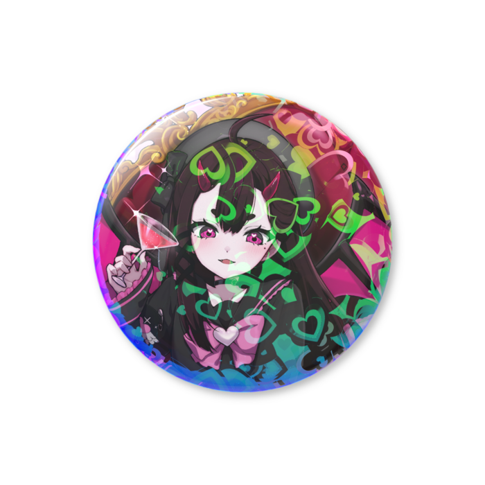 ホログラム缶バッジ - 25mm