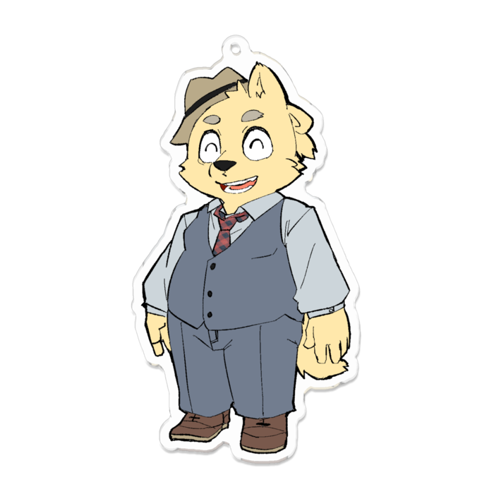 アクリルキーホルダー - 100 x 100 (mm)