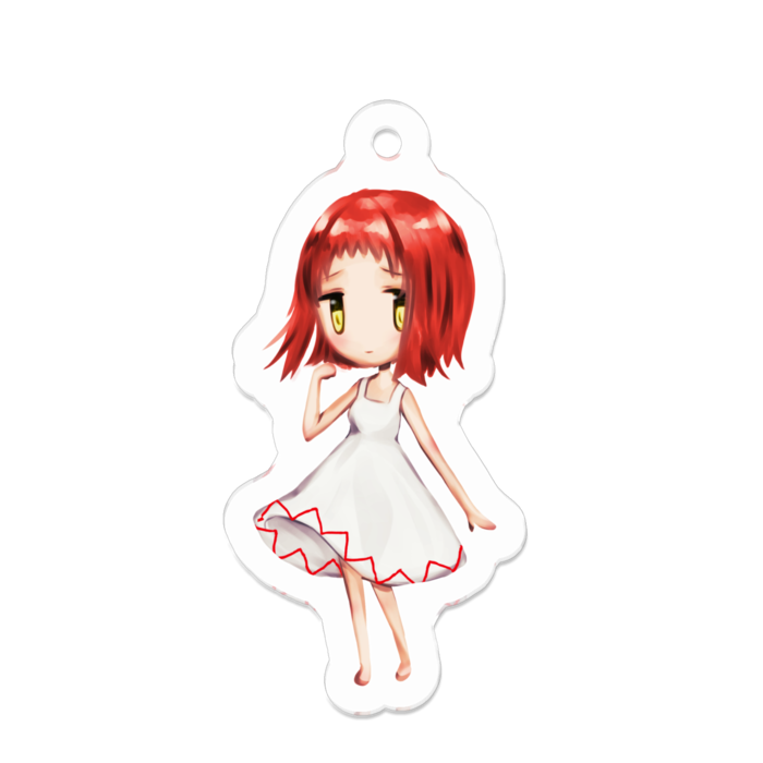 アクリルキーホルダー - 50 x 50 (mm)