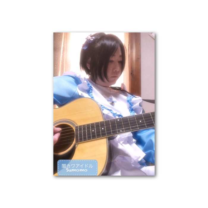 フォト風カード - 縦 - 片面