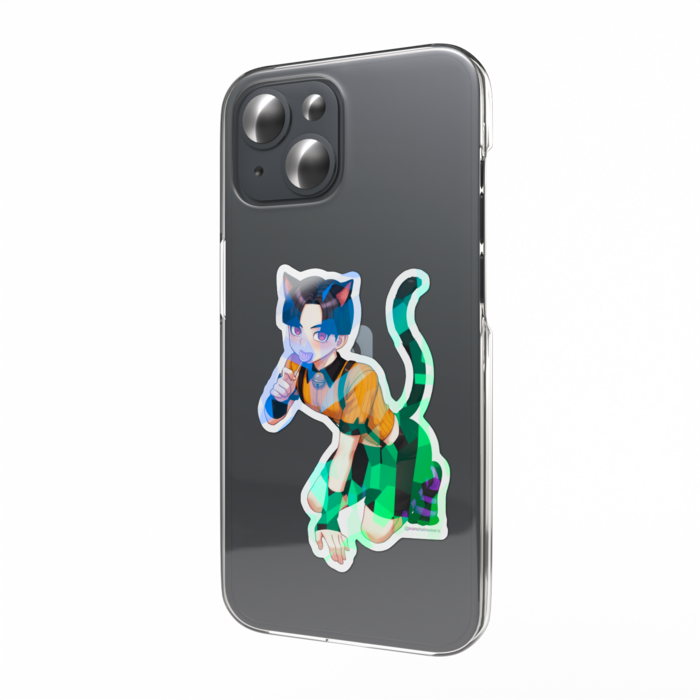 ホログラムスマホステッカー - 縦