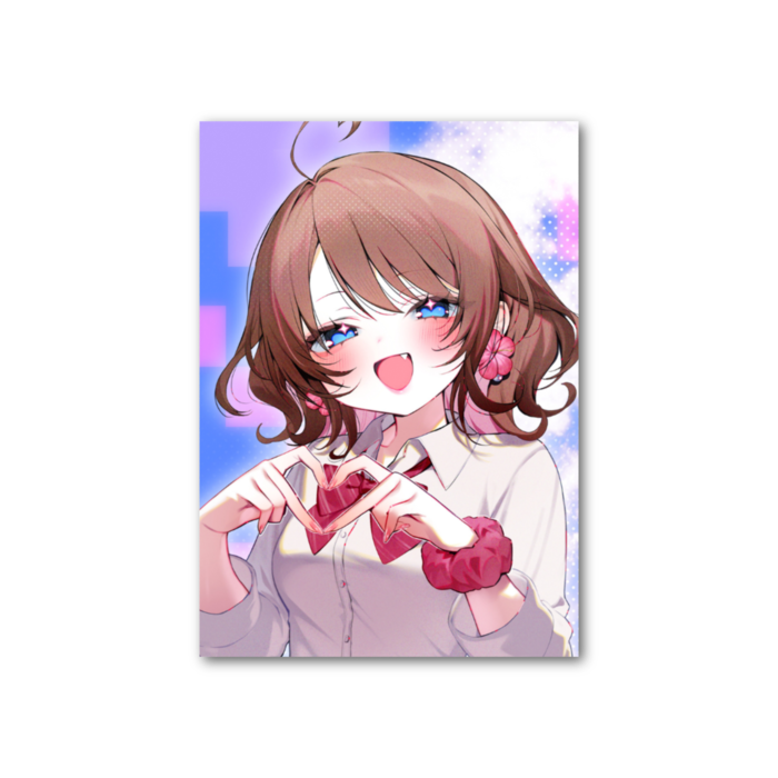 フォト風カード - 縦 - 片面