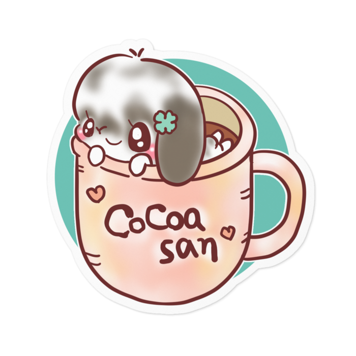 ステッカー - 100 x 100 (mm)