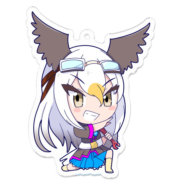 アクリルキーホルダー - 70 x 70 (mm)