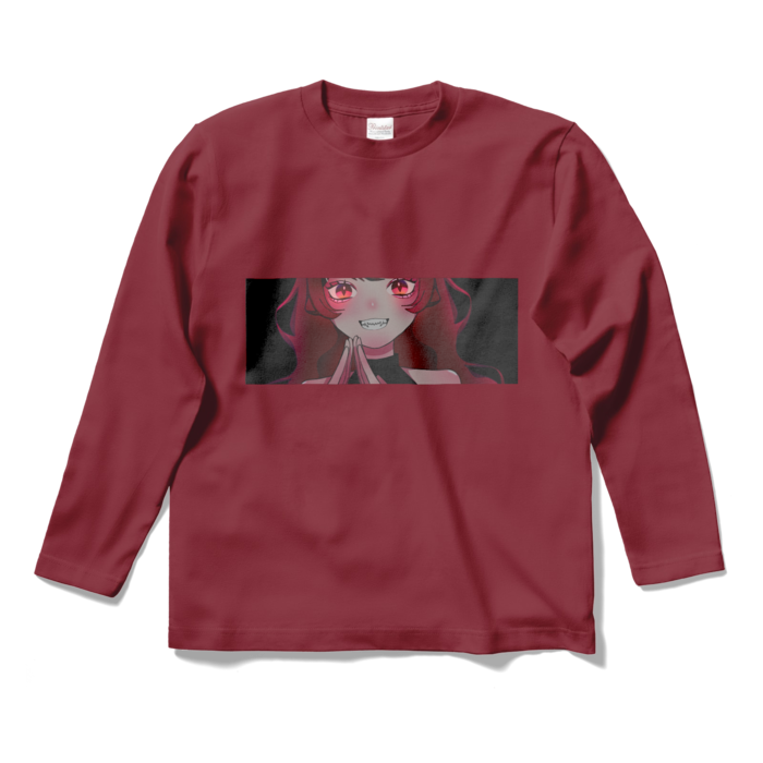 ロングスリーブTシャツ - S - バーガンディ