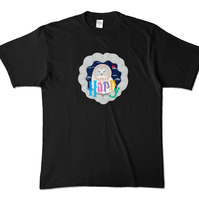 カラーTシャツ - XL - ブラック (濃色)