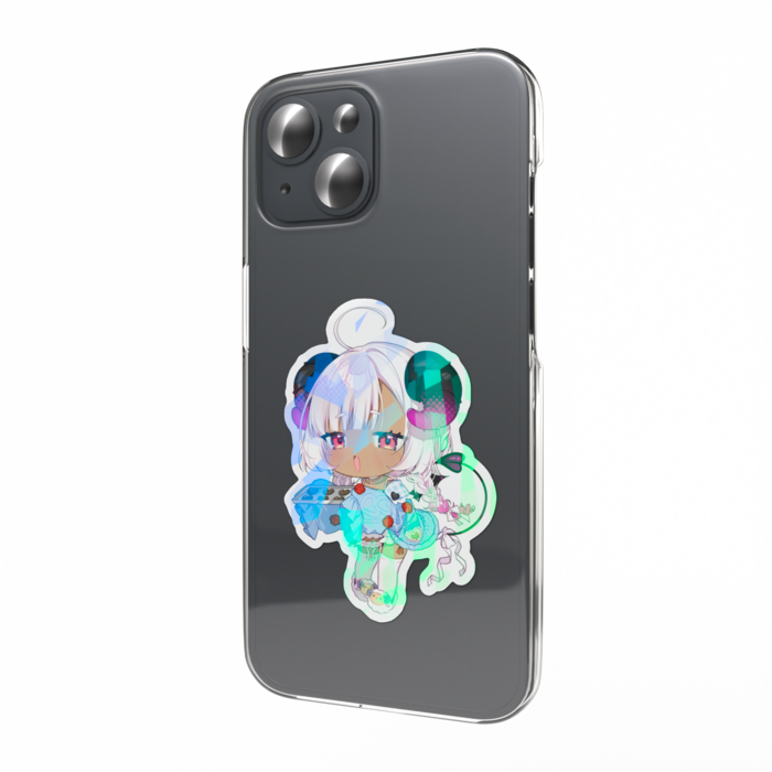 ホログラムスマホステッカー - 恋宵モネ