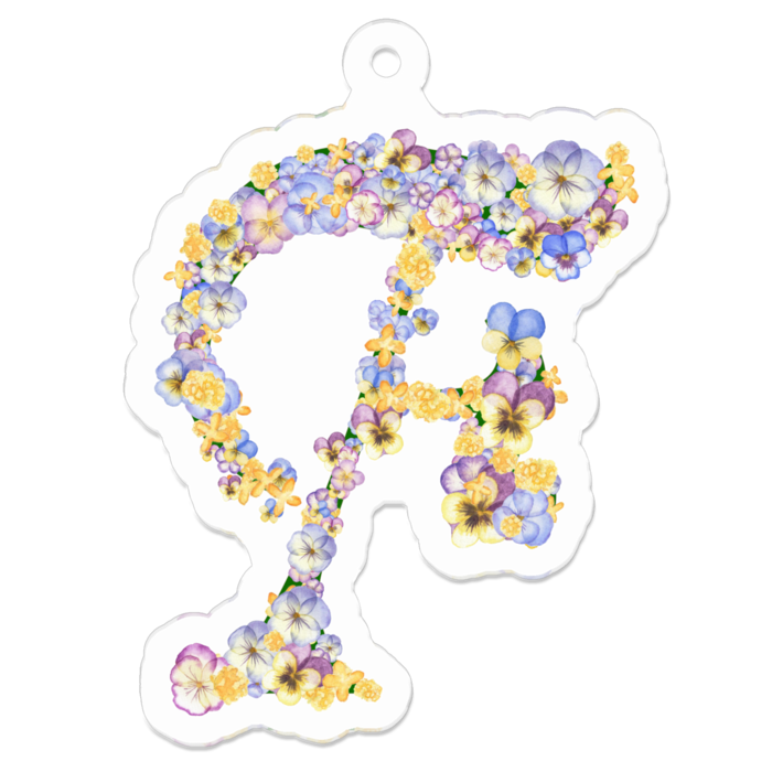 F　アクリルキーホルダー - 50 x 50 (mm)(5)