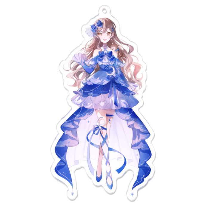 アクリルキーホルダー - 100 x 100 (mm)