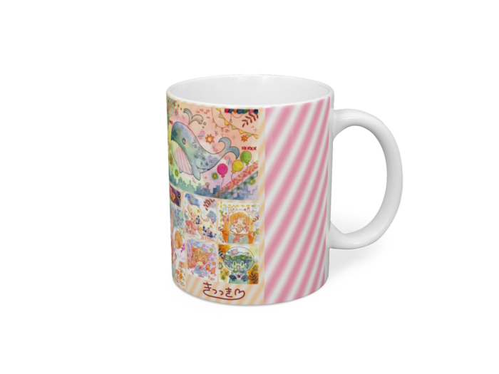 マグカップ - 直径 8 cm / 高さ 9.5 cm