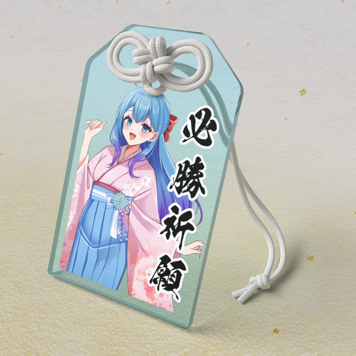 アクリルお守り - 50 × 80mm