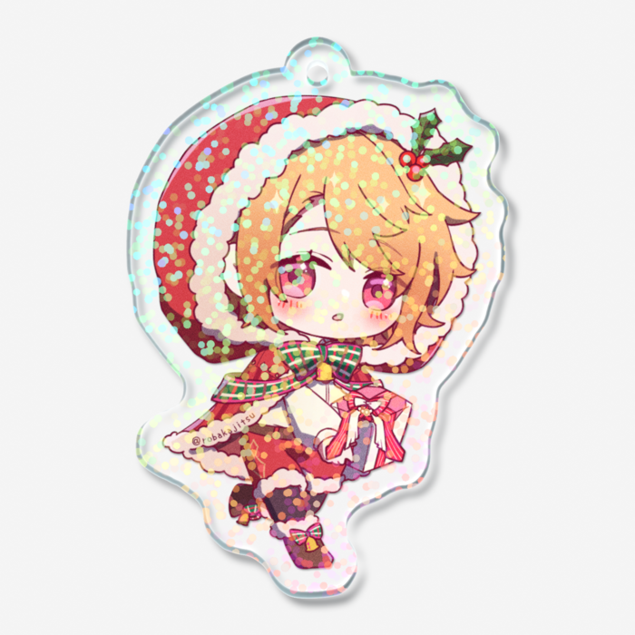 ホログラムアクリルキーホルダー - 50 × 50mm