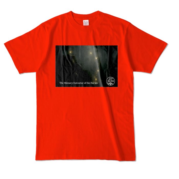 カラーTシャツ - L - レッド (濃色)
