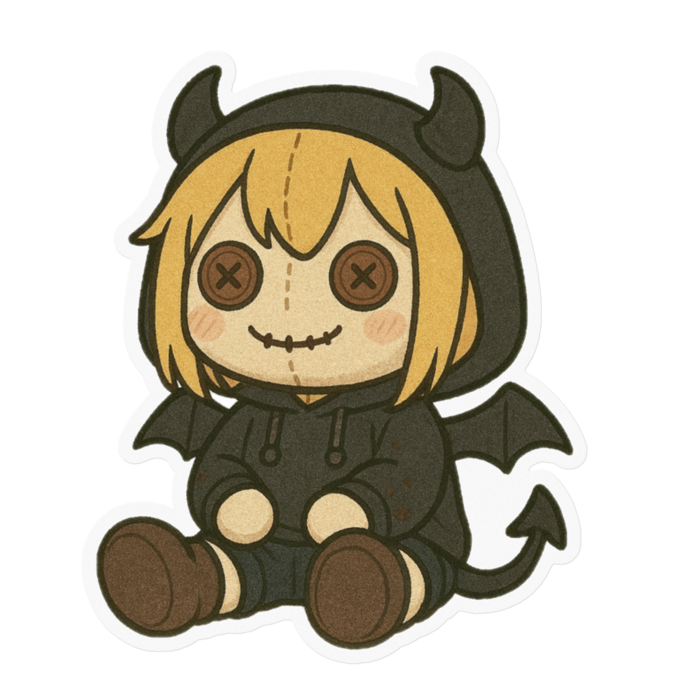 ステッカー - 100 x 100 (mm)