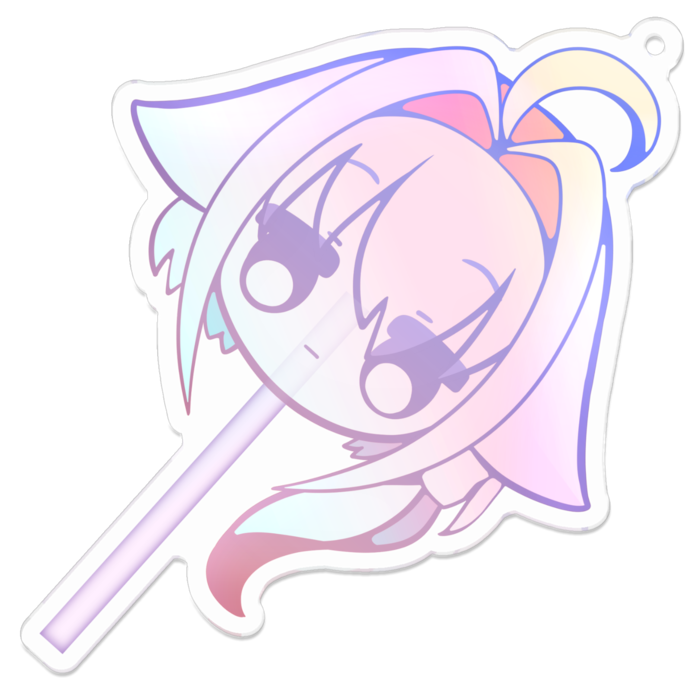 薄虹色- 70 x 70 (mm)