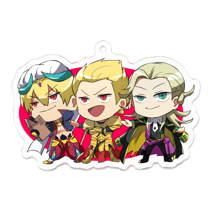 アクリルキーホルダー - 70 x 70 (mm)