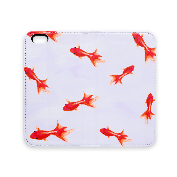 手帳型iPhoneケース（ベルトなし） - iPhone 6 / 6s - ストラップ穴 なし