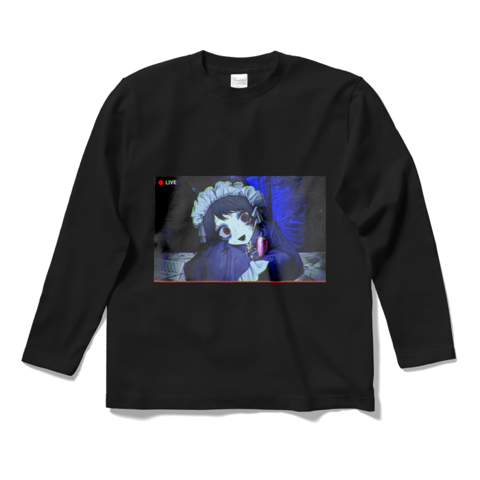 ロングスリーブTシャツ - S - ブラック