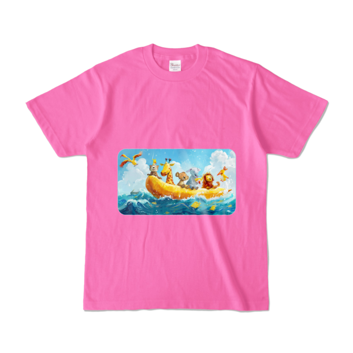 カラーTシャツ - S - ピンク (濃色)