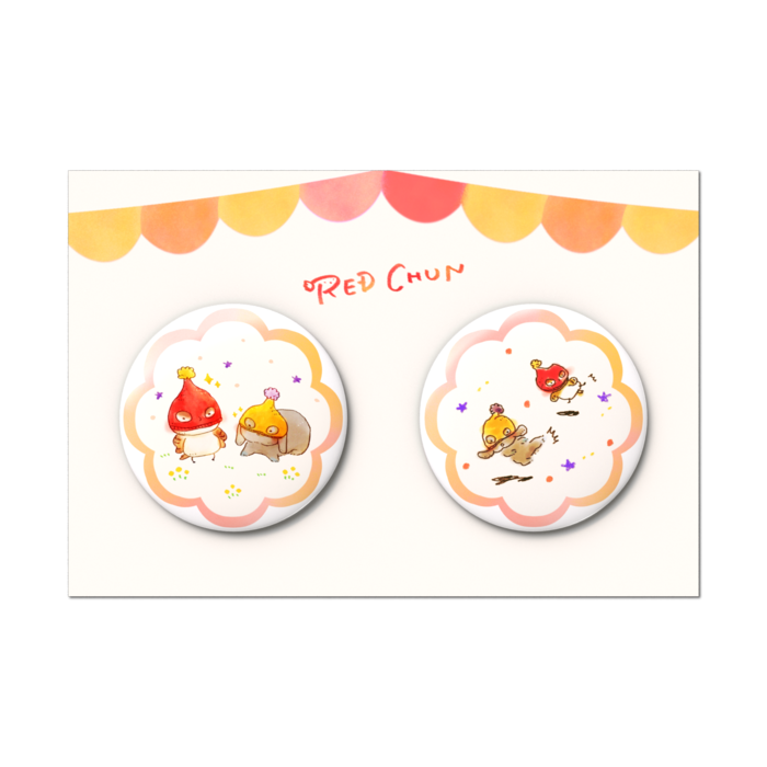 缶バッジセット - 2個セット