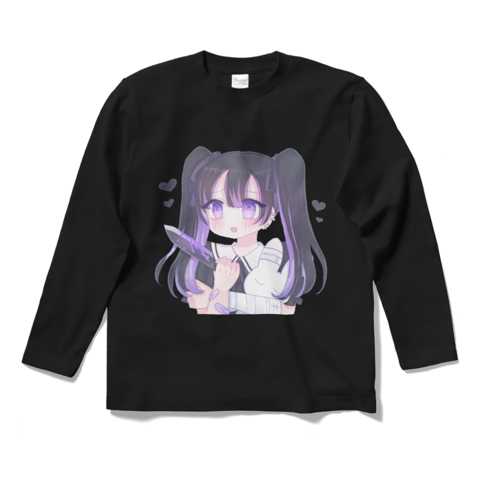 ロングスリーブTシャツ - S - ブラック