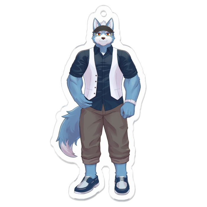 アクリルキーホルダー - 70 x 70 (mm)