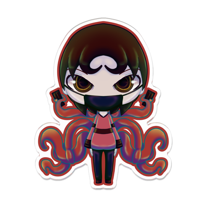 アクリルバッジ - 100 x 100 (mm)