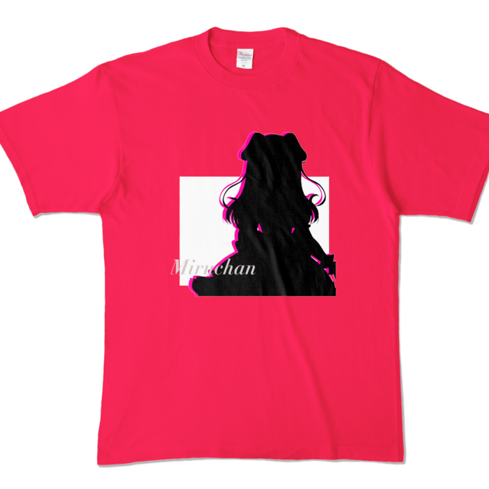 カラーTシャツ - XL - ホットピンク (濃色)