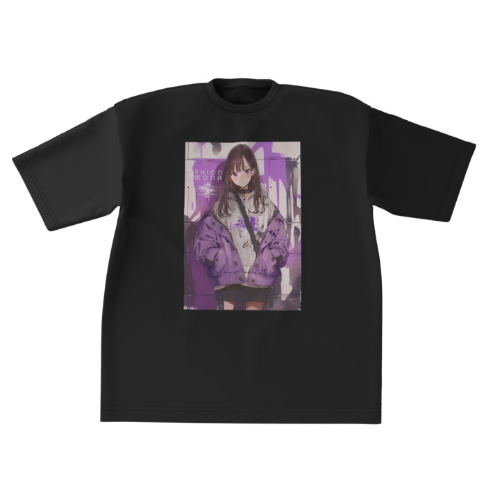 ビッグシルエットTシャツ - XL - 正面もな
