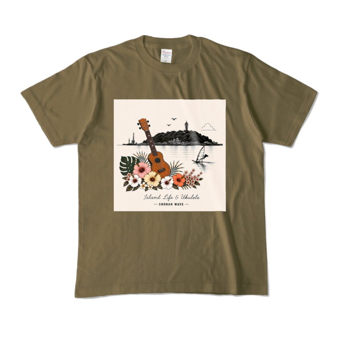 カラーTシャツ - M - オリーブ (濃色)